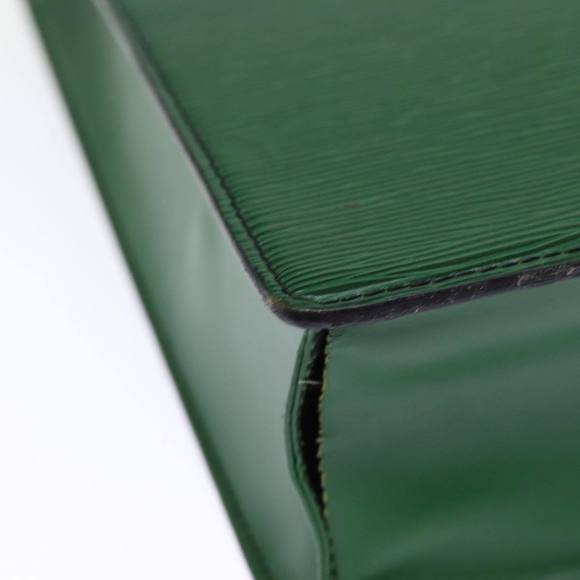 LOUIS VUITTON Epi Sac Plat Hand Bag Green M59084 LV Auth 75274 - Picture 12 of 16
